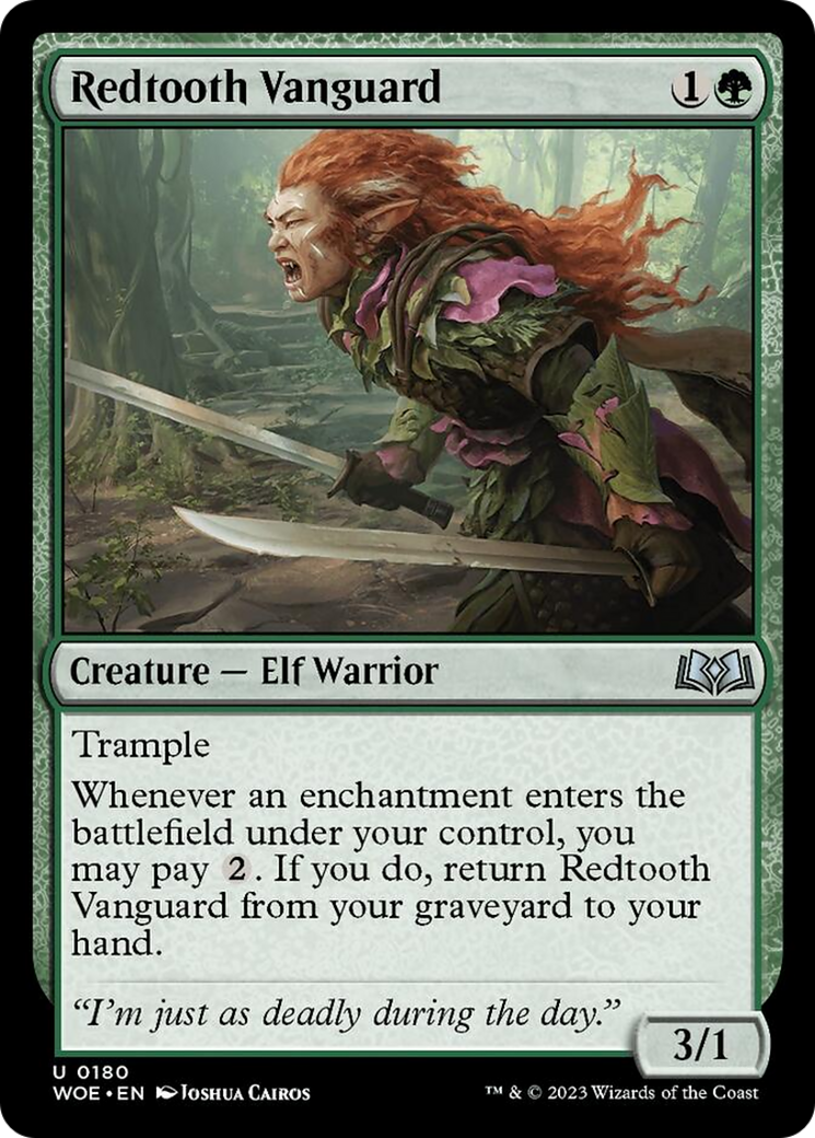 Redtooth Vanguard [Wilds of Eldraine] | PLUS EV GAMES 