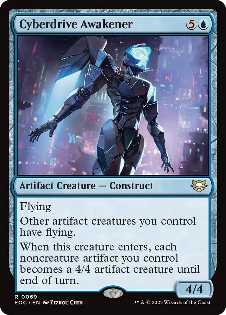 Cyberdrive Awakener [Edge of Eternities Commander] | PLUS EV GAMES 