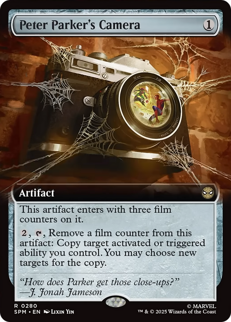 Peter Parker's Camera (Extended Art) [Marvel's Spider-Man] | PLUS EV GAMES 