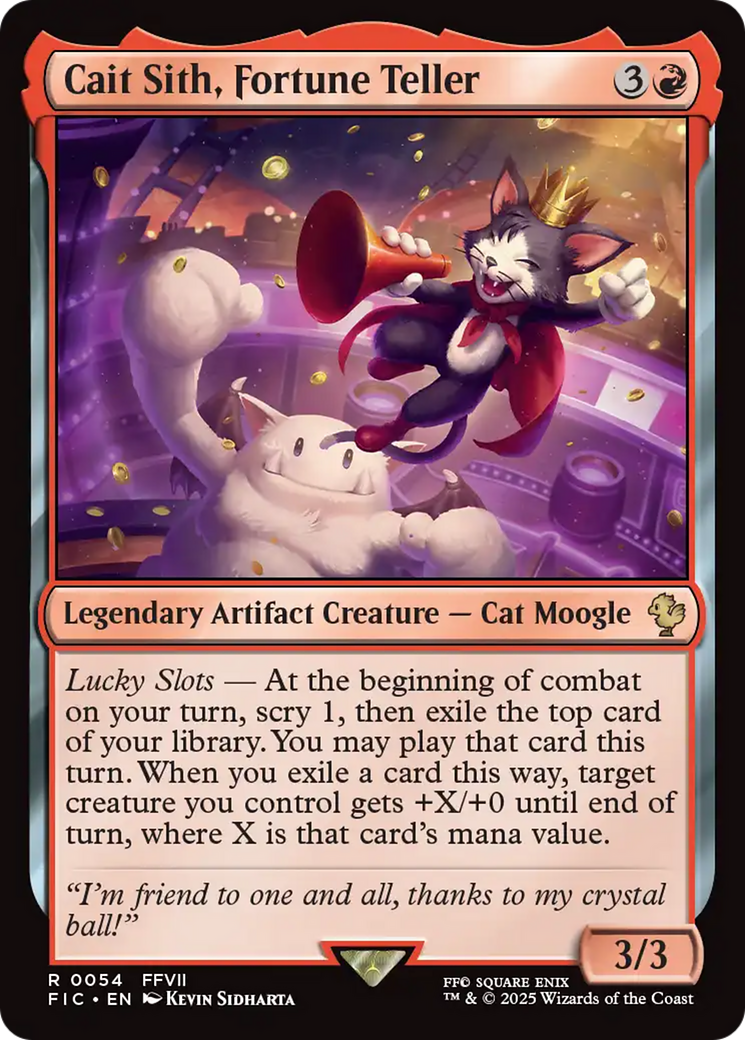 Cait Sith, Fortune Teller [FINAL FANTASY Commander] | PLUS EV GAMES 