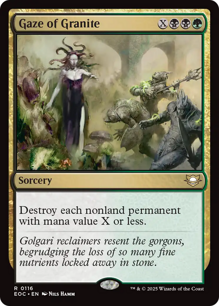 Gaze of Granite [Edge of Eternities Commander] | PLUS EV GAMES 
