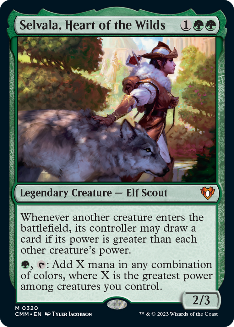 Selvala, Heart of the Wilds [Commander Masters] | PLUS EV GAMES 