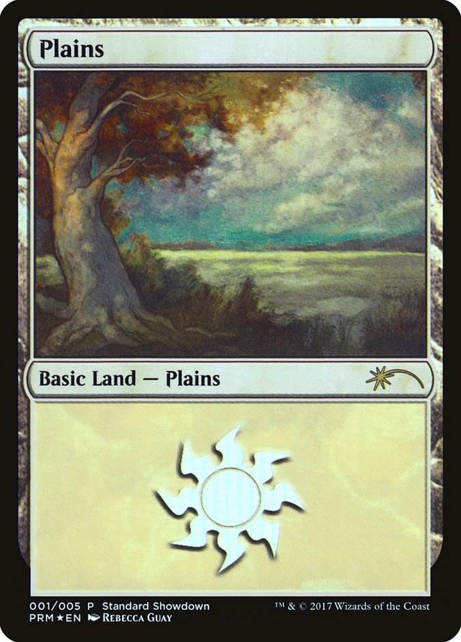 Plains (Rebecca Guay) [Standard Showdown Promos] | PLUS EV GAMES 