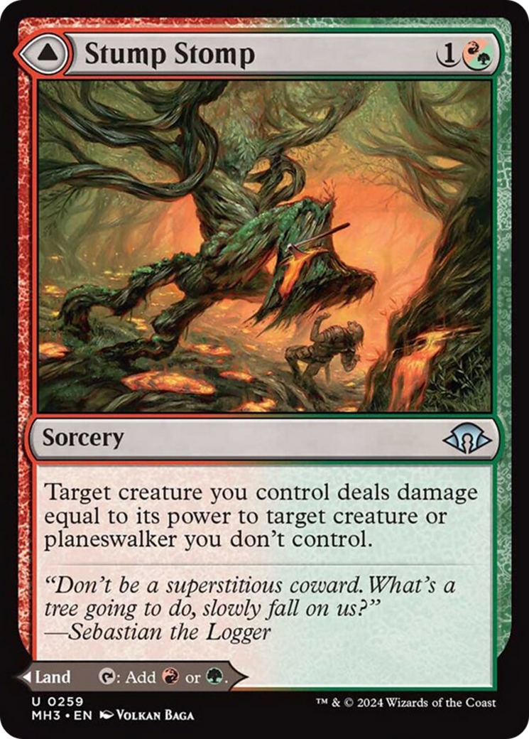 Stump Stomp // Burnwillow Clearing [Modern Horizons 3] | PLUS EV GAMES 