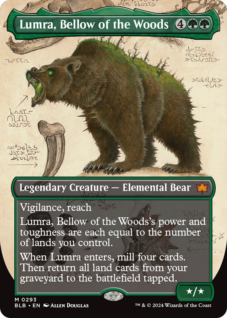 Lumra, Bellow of the Woods (Borderless) (0293) [Bloomburrow] | PLUS EV GAMES 