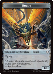 Food // Robot Double-Sided Token [Marvel's Spider-Man Tokens] | PLUS EV GAMES 
