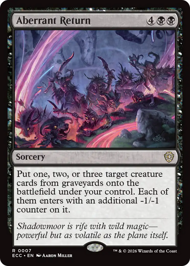 Aberrant Return [Lorwyn Eclipsed Commander] | PLUS EV GAMES 