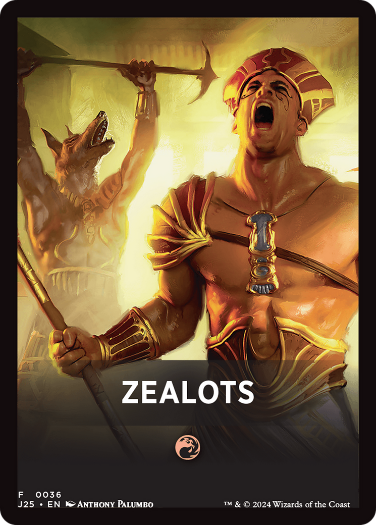 Zealots Theme Card [Foundations Jumpstart Front Cards] | PLUS EV GAMES 