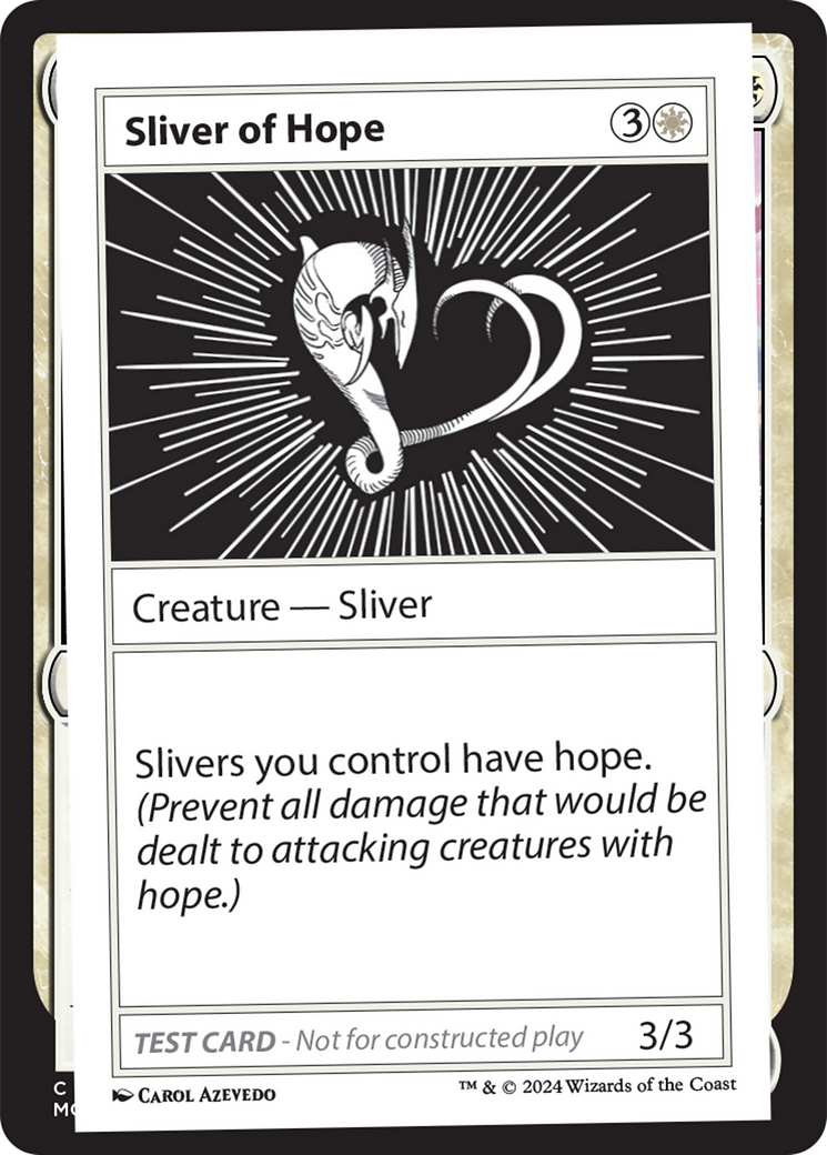 Sliver of Hope [Mystery Booster 2 Playtest Cards] | PLUS EV GAMES 