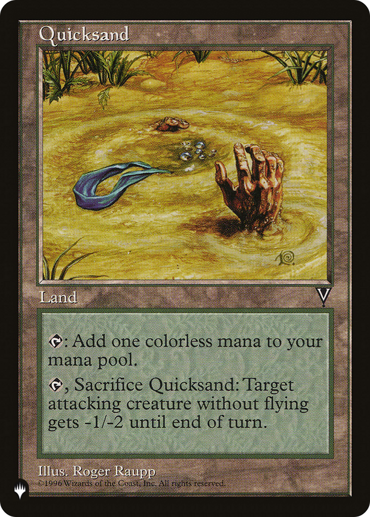 Quicksand [The List Reprints] | PLUS EV GAMES 