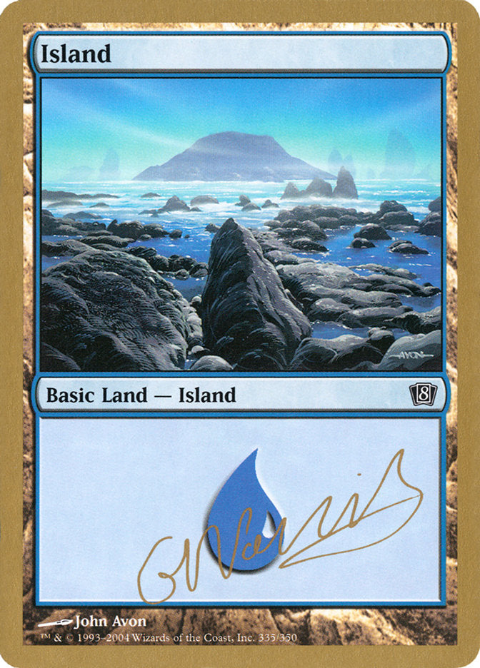 Island (gn335) (Gabriel Nassif) [World Championship Decks 2004] | PLUS EV GAMES 