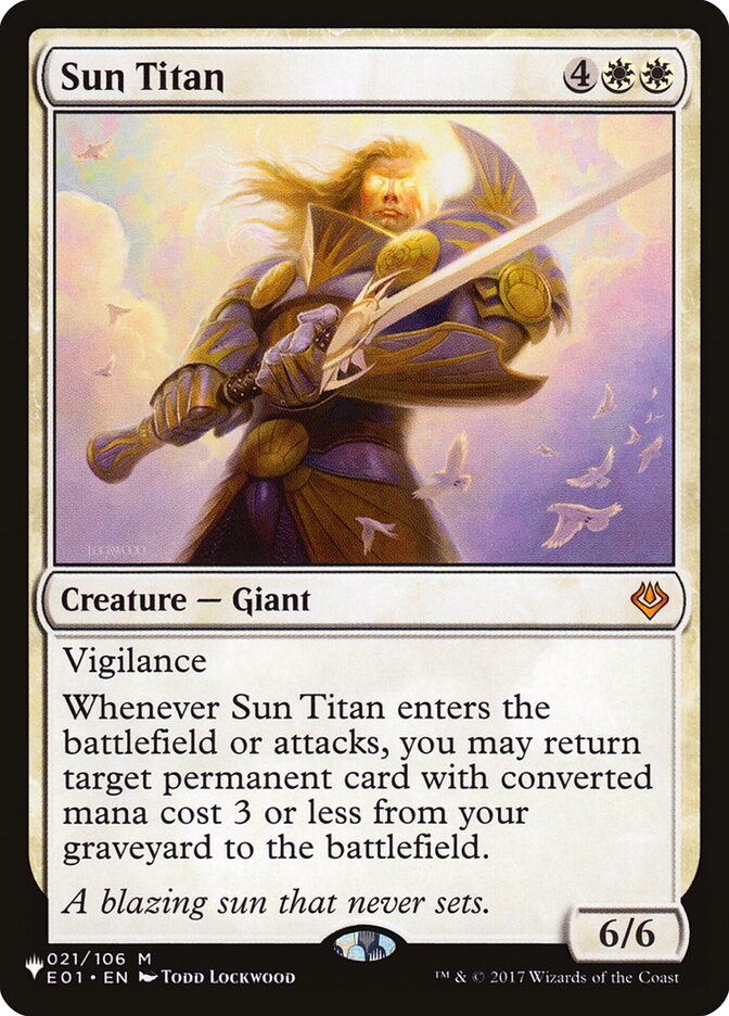 Sun Titan [The List] | PLUS EV GAMES 