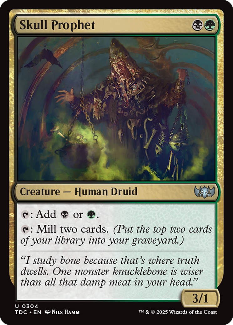 Skull Prophet [Tarkir: Dragonstorm Commander] | PLUS EV GAMES 
