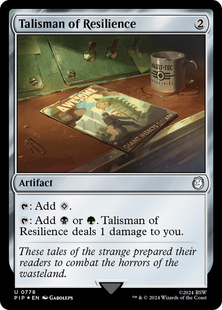 Talisman of Resilience (Surge Foil) [Fallout] | PLUS EV GAMES 