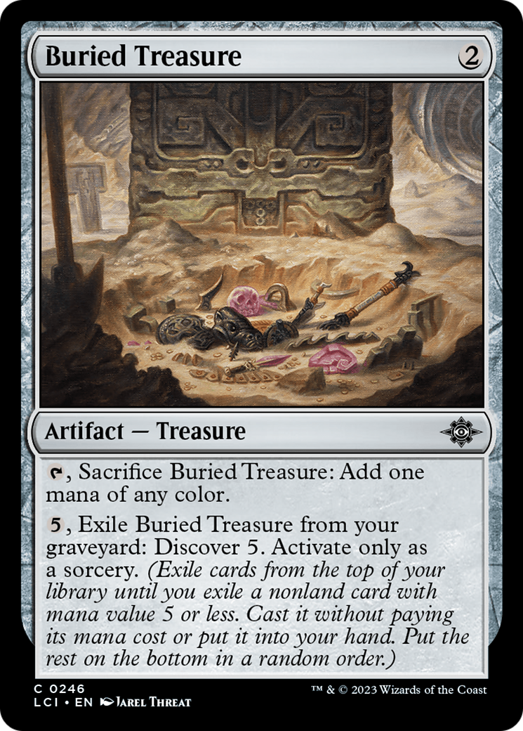 Buried Treasure [The Lost Caverns of Ixalan] | PLUS EV GAMES 