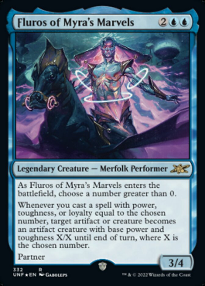 Fluros of Myra's Marvels (Galaxy Foil) [Unfinity] | PLUS EV GAMES 