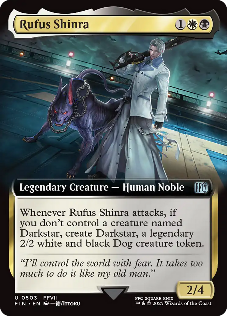 Rufus Shinra (Extended Art) [FINAL FANTASY] | PLUS EV GAMES 