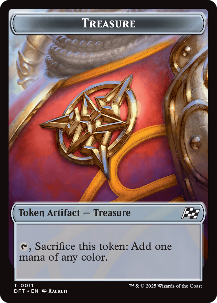 Nalaar Aetherjet // Treasure Double-Sided Token [Aetherdrift Tokens] | PLUS EV GAMES 