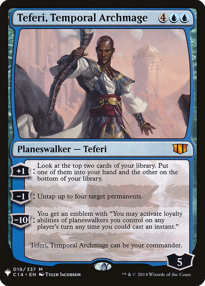 Teferi, Temporal Archmage [Mystery Booster] | PLUS EV GAMES 