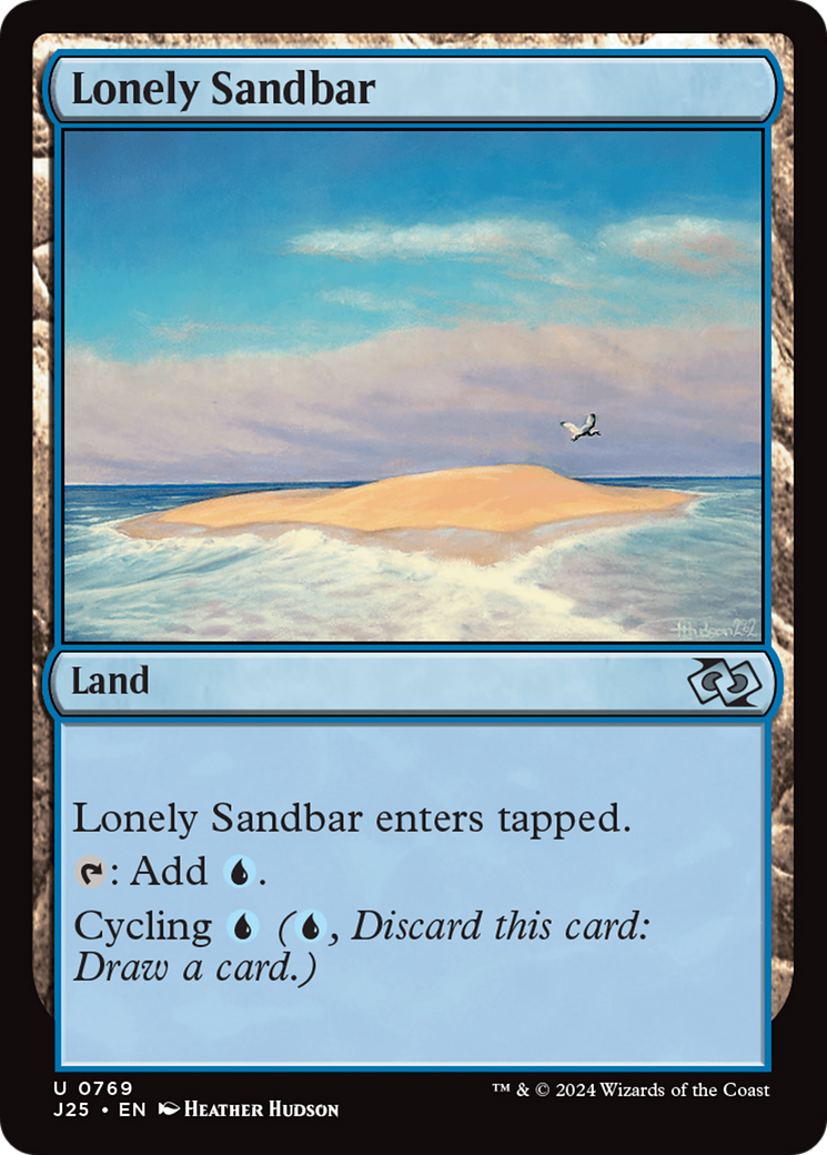 Lonely Sandbar [Foundations Jumpstart] | PLUS EV GAMES 