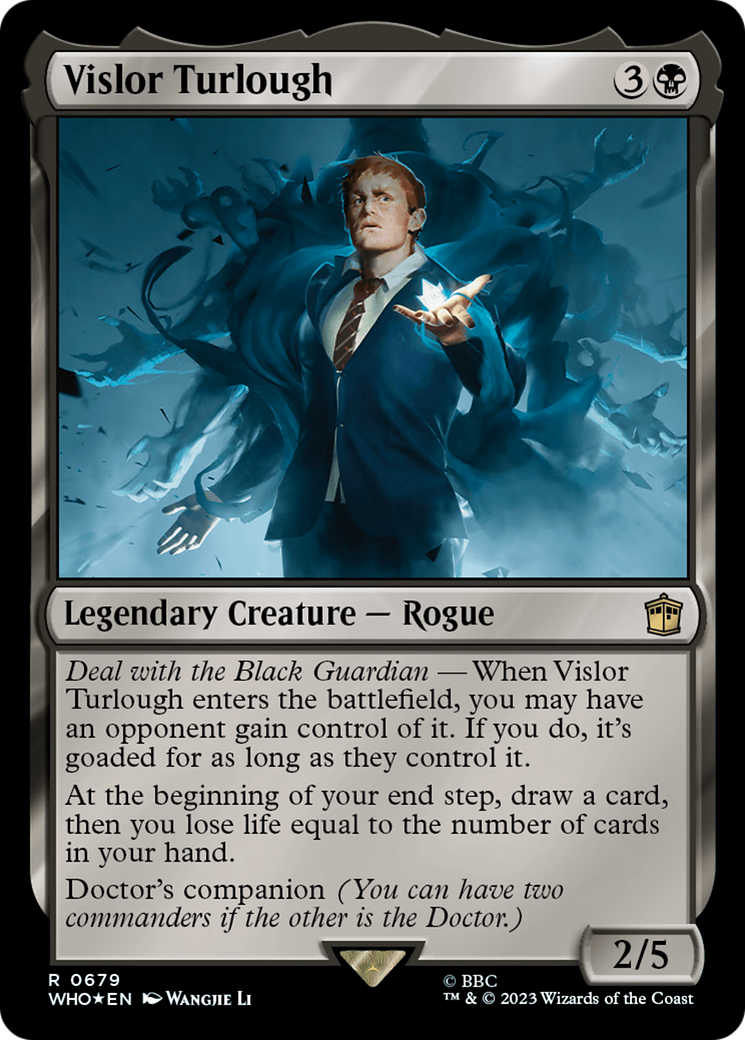 Vislor Turlough (Surge Foil) [Doctor Who] | PLUS EV GAMES 