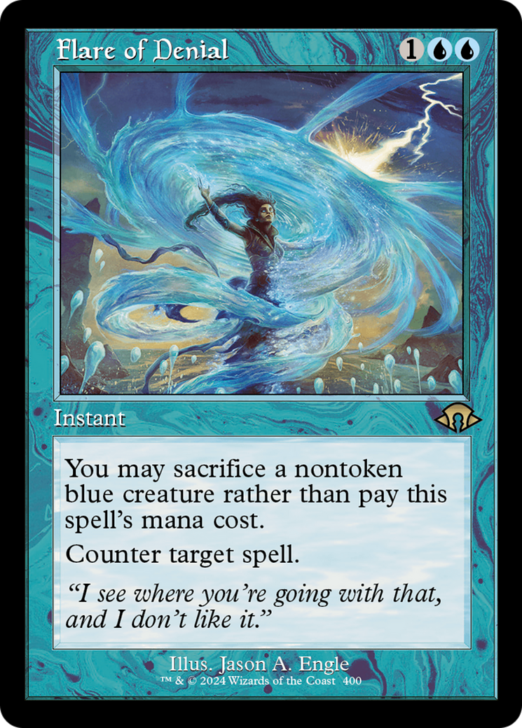 Flare of Denial (Retro) [Modern Horizons 3] | PLUS EV GAMES 