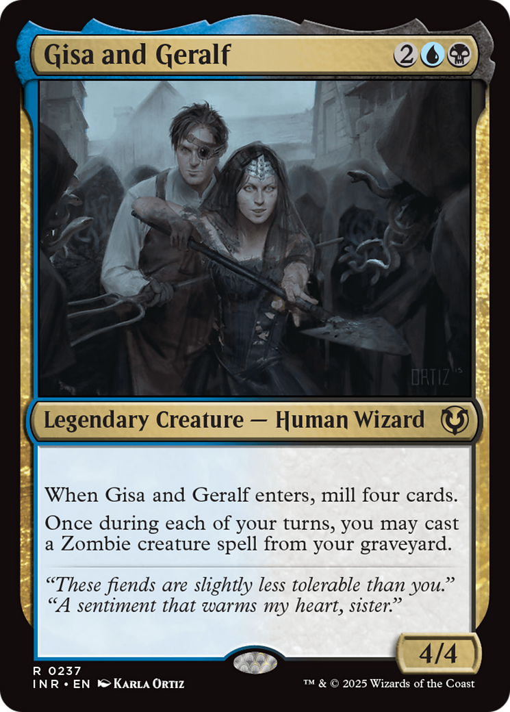 Gisa and Geralf [Innistrad Remastered] | PLUS EV GAMES 