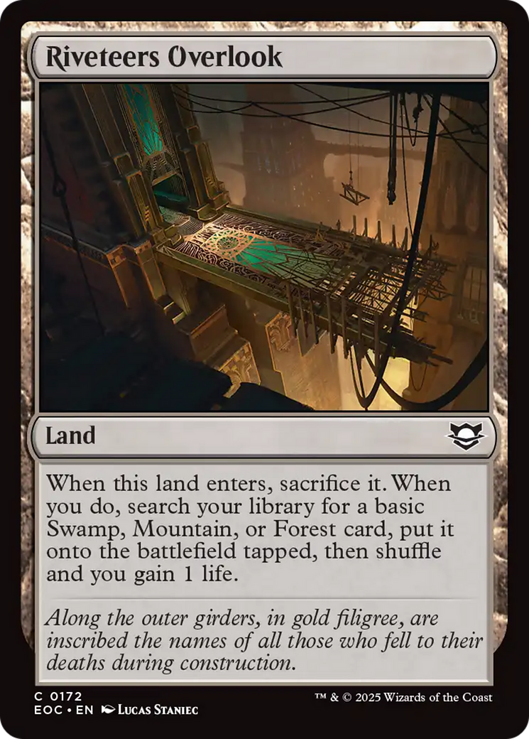 Riveteers Overlook [Edge of Eternities Commander] | PLUS EV GAMES 