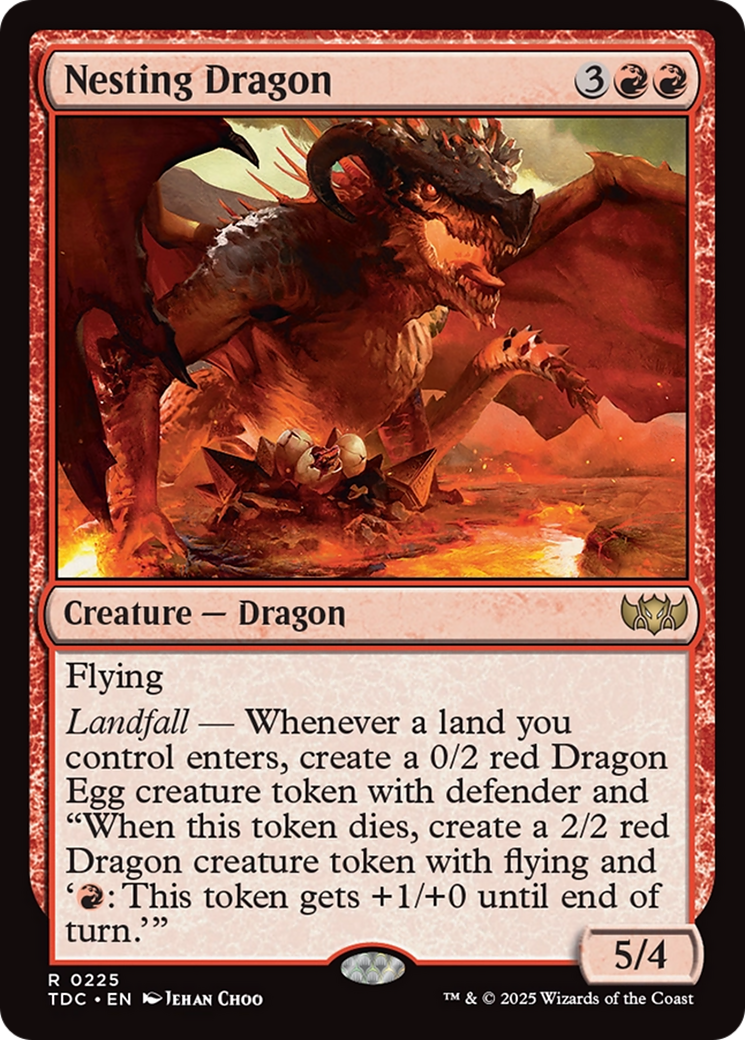Nesting Dragon [Tarkir: Dragonstorm Commander] | PLUS EV GAMES 