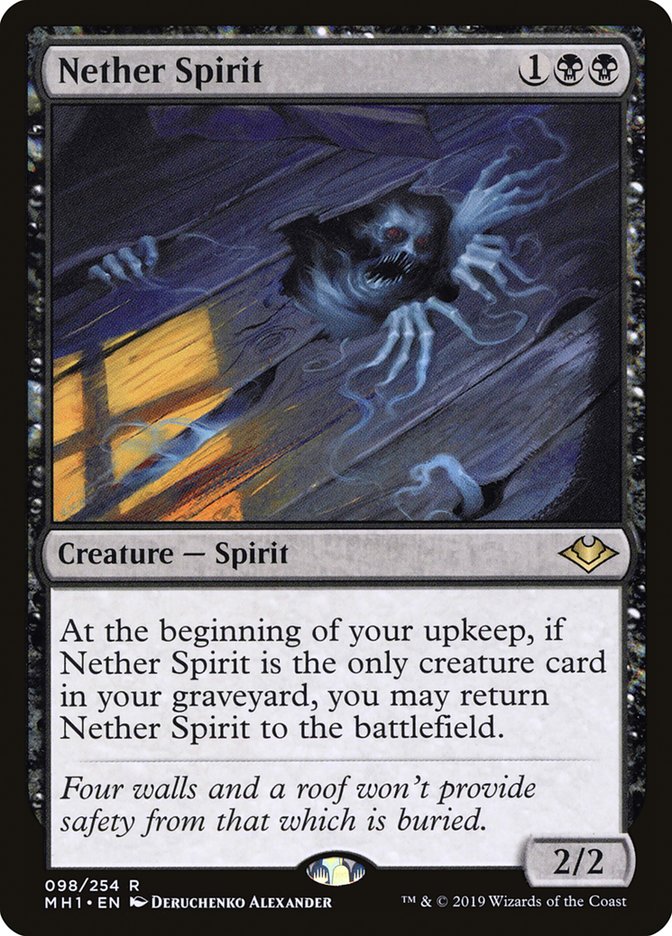 Nether Spirit [Modern Horizons] | PLUS EV GAMES 