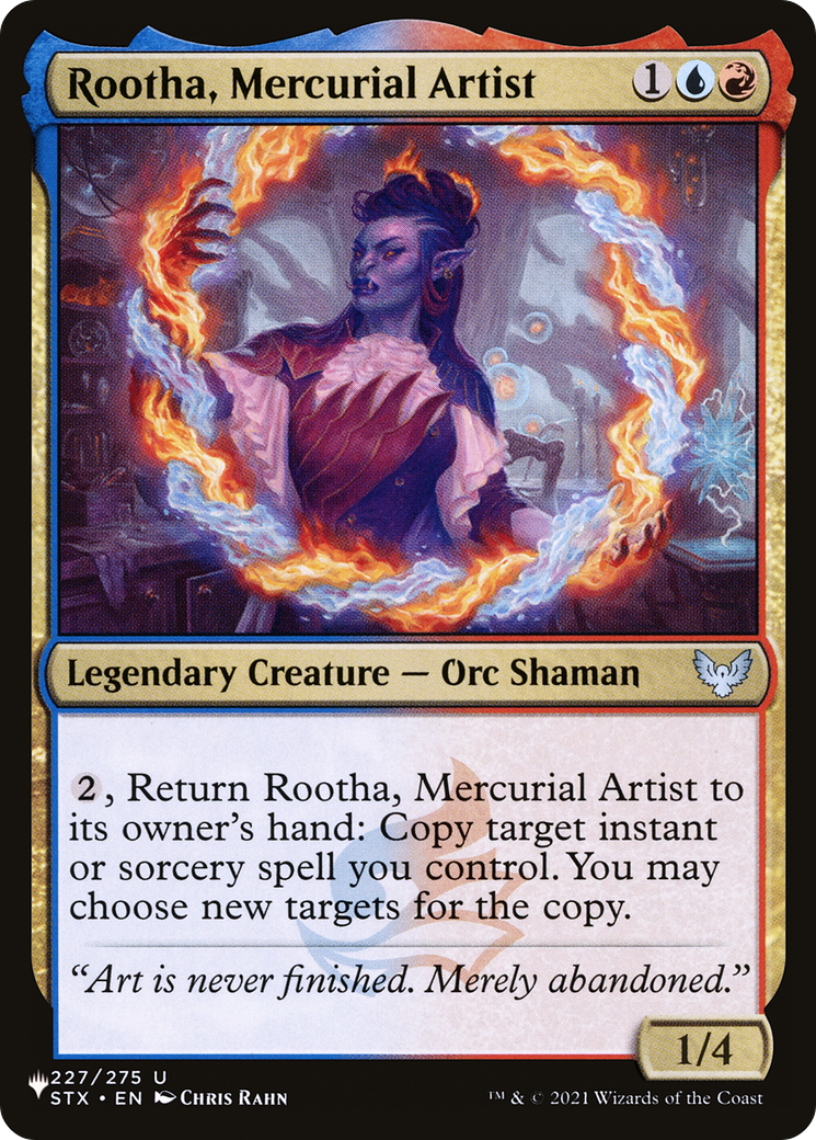 Rootha, Mercurial Artist [The List Reprints] | PLUS EV GAMES 