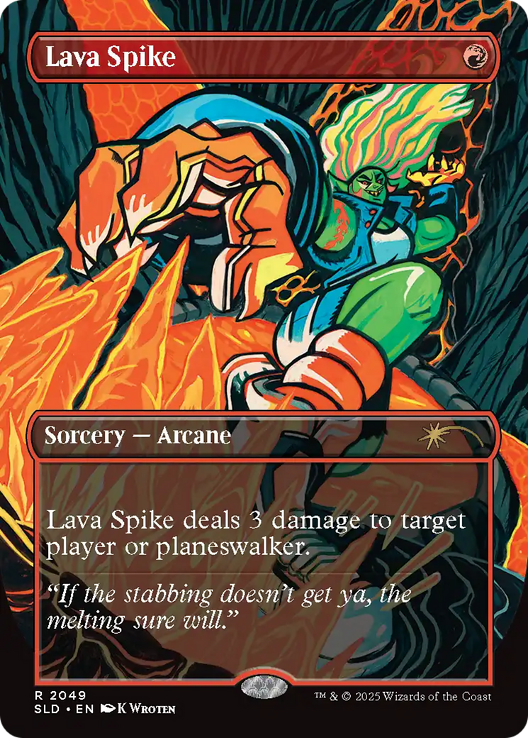Lava Spike (2049) [Secret Lair Drop Series] | PLUS EV GAMES 