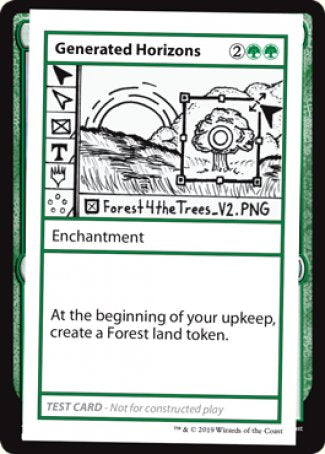 Generated Horizons (2021 Edition) [Mystery Booster Playtest Cards] | PLUS EV GAMES 