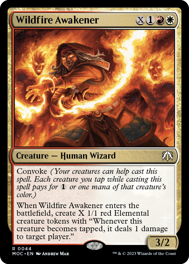 Wildfire Awakener [March of the Machine Commander] | PLUS EV GAMES 