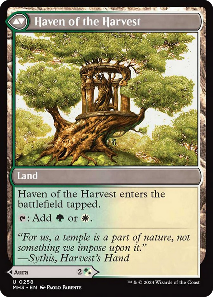 Strength of the Harvest // Haven of the Harvest [Modern Horizons 3] | PLUS EV GAMES 