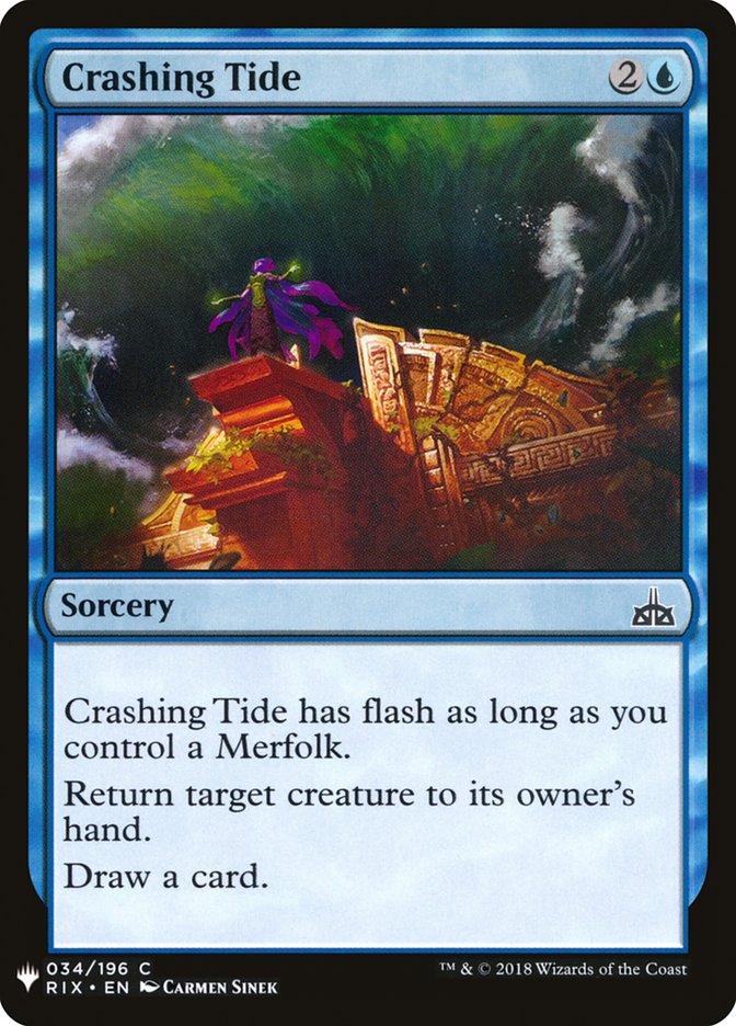 Crashing Tide [Mystery Booster] | PLUS EV GAMES 