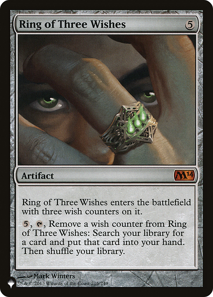 Ring of Three Wishes [The List] | PLUS EV GAMES 