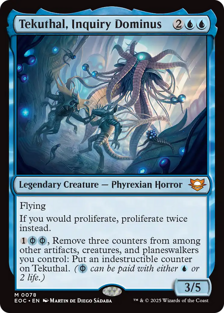 Tekuthal, Inquiry Dominus [Edge of Eternities Commander] | PLUS EV GAMES 
