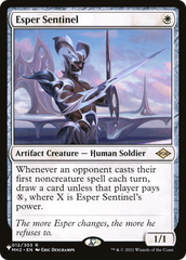 Esper Sentinel [The List] | PLUS EV GAMES 