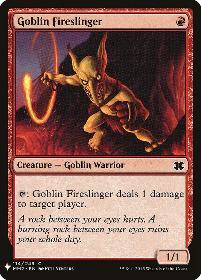 Goblin Fireslinger [Mystery Booster] | PLUS EV GAMES 