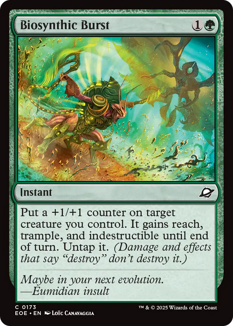 Biosynthic Burst [Edge of Eternities] | PLUS EV GAMES 