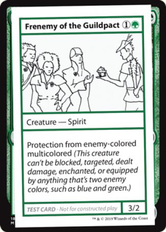 Frenemy of the Guildpact (2021 Edition) [Mystery Booster Playtest Cards] | PLUS EV GAMES 