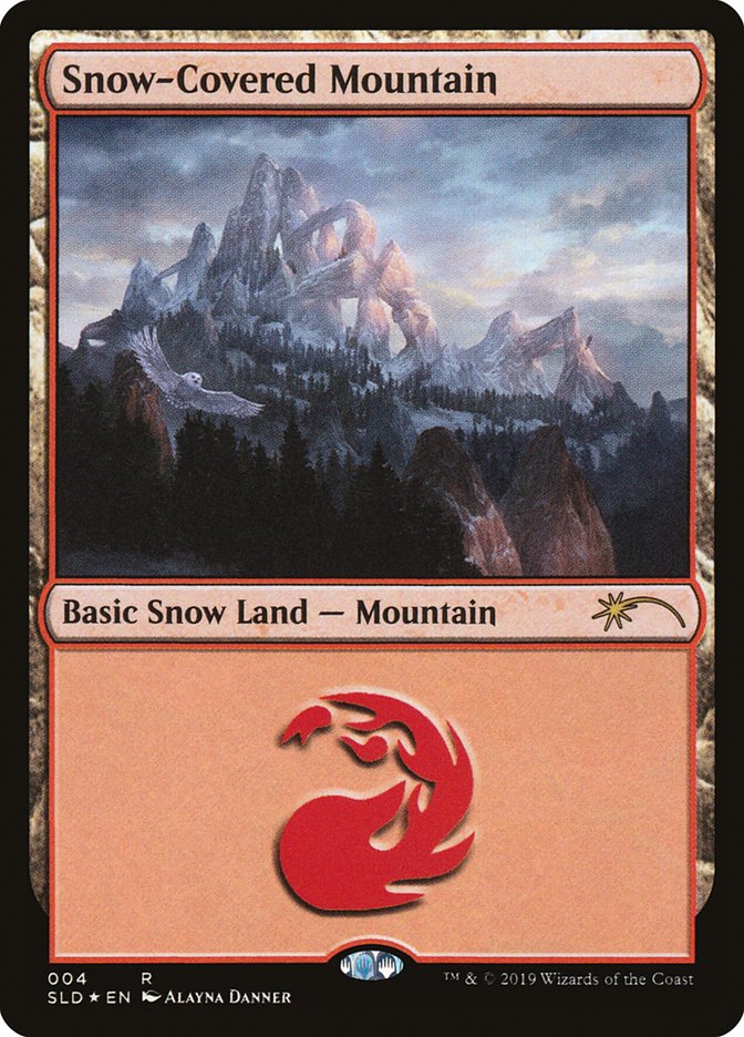 Snow-Covered Mountain (004) [Secret Lair Drop Series] | PLUS EV GAMES 