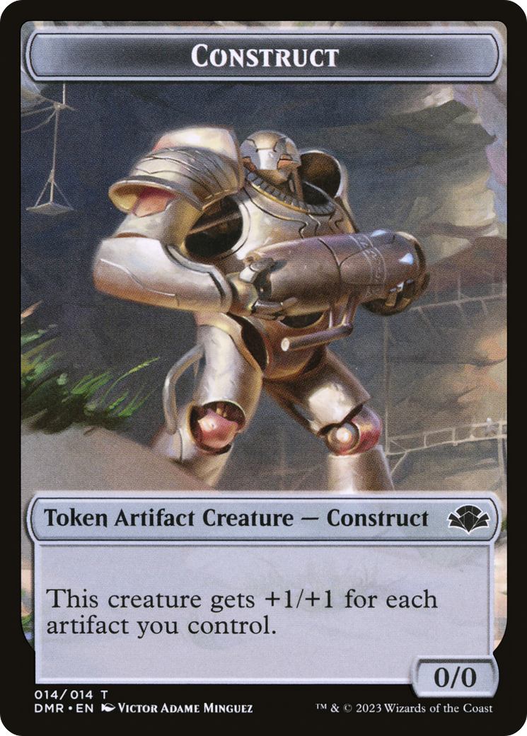 Construct Token [Dominaria Remastered Tokens] | PLUS EV GAMES 