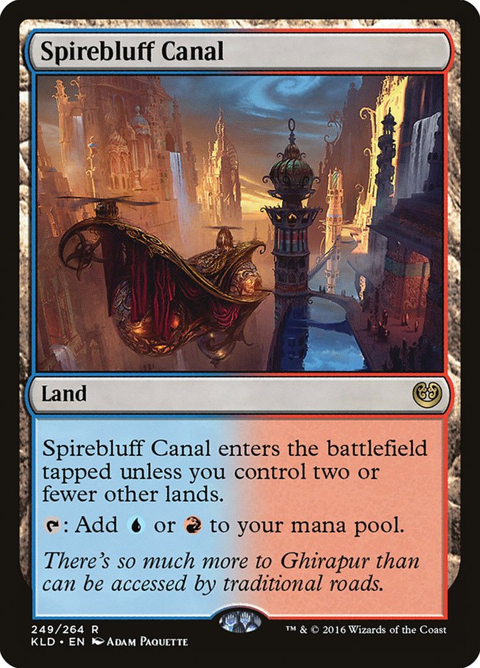 Spirebluff Canal [Kaladesh] | PLUS EV GAMES 