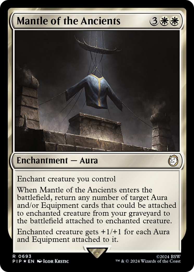 Mantle of the Ancients (Surge Foil) [Fallout] | PLUS EV GAMES 