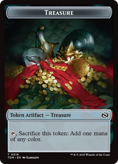 Beast // Treasure Double-Sided Token [Tarkir: Dragonstorm Commander Tokens] | PLUS EV GAMES 