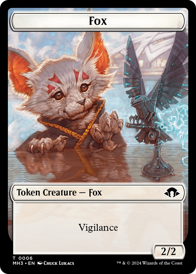 Servo // Fox Double-Sided Token [Modern Horizons 3 Tokens] | PLUS EV GAMES 