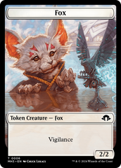 Phyrexian Germ // Fox Double-Sided Token [Modern Horizons 3 Tokens] | PLUS EV GAMES 