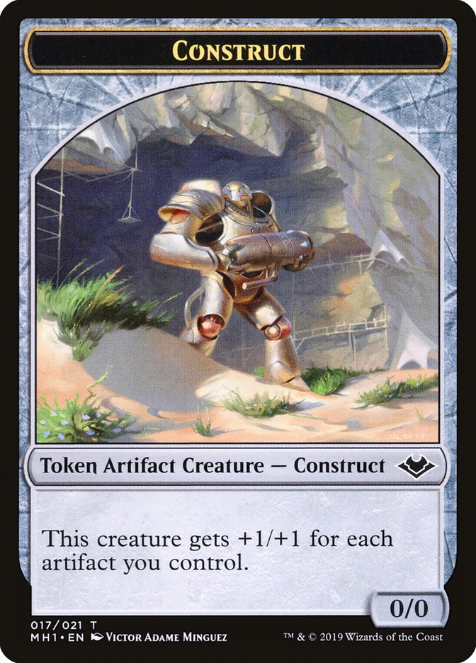 Elemental (008) // Construct (017) Double-Sided Token [Modern Horizons Tokens] | PLUS EV GAMES 